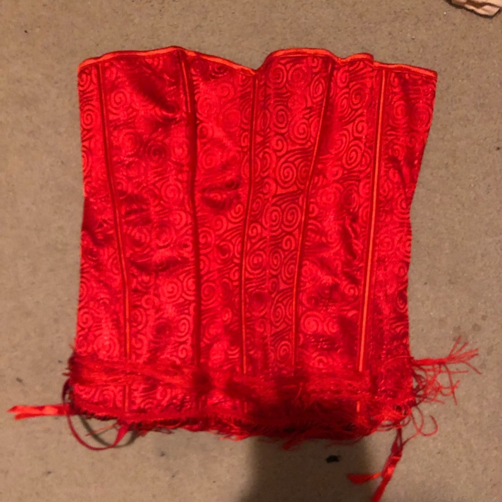 Red corset